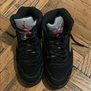 Jordan Metallic 5s in size 10